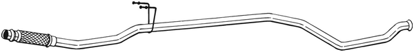 Exhaust Pipe Peugeot 206 Hatchback · Peugeot 206+ · Peugeot 206 Van