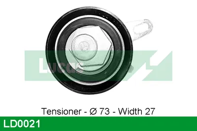 Tension pulley, toothed strap LUCAS LD0021