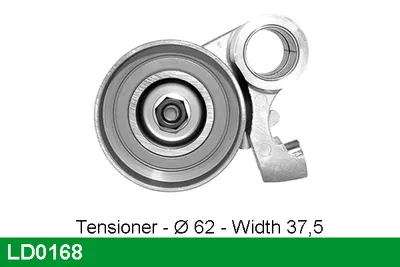 Tension pulley, toothed strap LUCAS LD0168