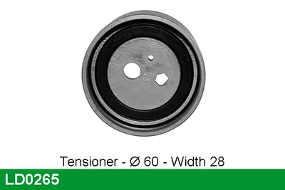 Tension pulley, toothed strap LUCAS LD0265