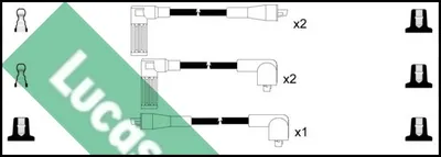 Ignition Cable Kit Fiat TEMPRA · Fiat TEMPRA S.W. · Fiat TIPO