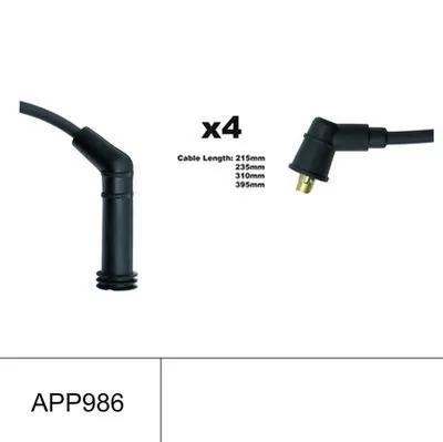 Ignition Cable Kit Hyundai ATOS · Hyundai GETZ · Hyundai i10 I