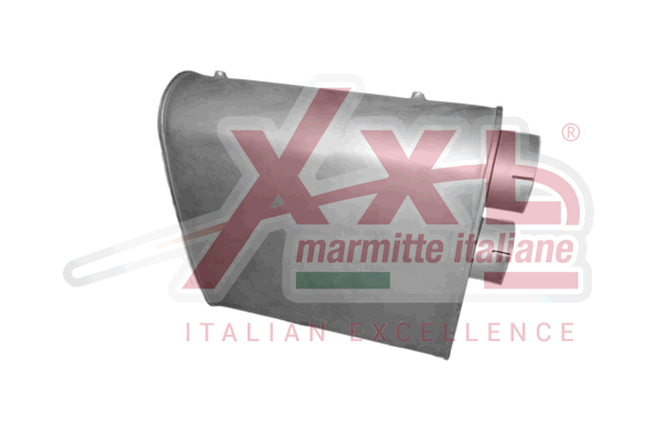 Central/posterior silencer XXLMARMITTEITALIANE K0546