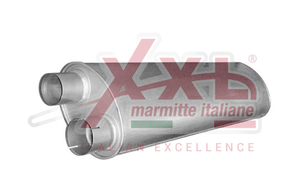 Central/posterior silencer XXLMARMITTEITALIANE K1172