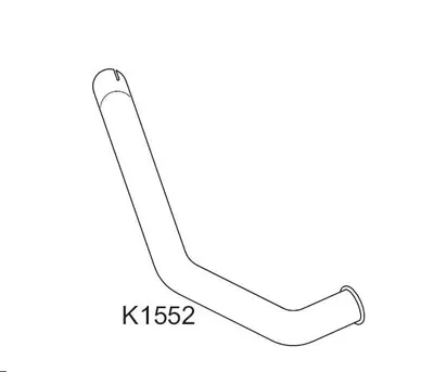 Exhaust tube XXLMARMITTEITALIANE K1552