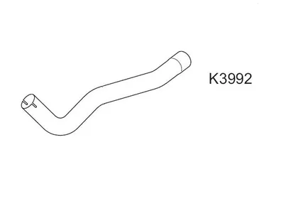 Exhaust tube XXLMARMITTEITALIANE K3992