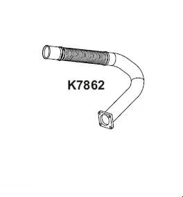 Exhaust tube XXLMARMITTEITALIANE K7862