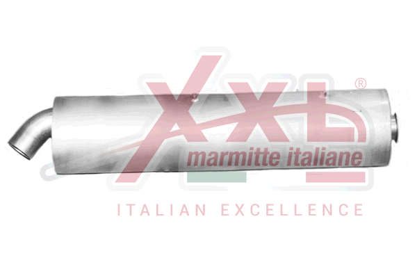 Central/posterior silencer XXLMARMITTEITALIANE KAT7561