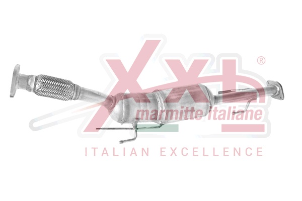 Soot/Particulate Filter, exhaust system Nissan JUKE