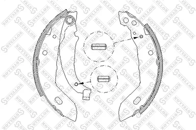 Brake Shoe Set Peugeot 205 I · Peugeot 205 I Convertible · Peugeot 205 II