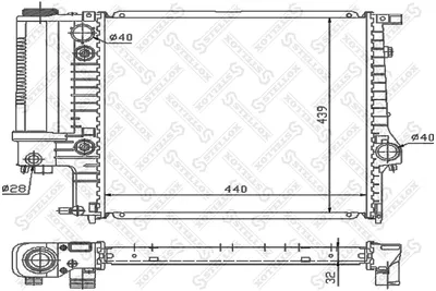 Radiator, engine cooling Bmw 3 · Bmw 3 Touring · Bmw 3 Coupe