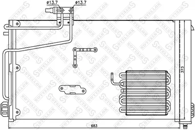 Condenser, air conditioning Mercedes-Benz C-CLASS · Mercedes-Benz C-CLASS Coupe · Mercedes-Benz C-CLASS T-Model