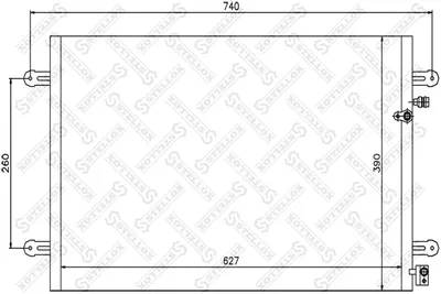 Condenser, air conditioning Audi A4 B6 · Audi A4 B6 Avant · Audi A4 B6 Convertible