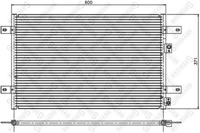 Condenser, air conditioning Ford GALAXY I · Ford GALAXY MK I VAN · Seat ALHAMBRA