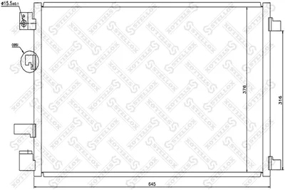 Condenser, air conditioning Nissan QASHQAI I · Nissan QASHQAI I VAN