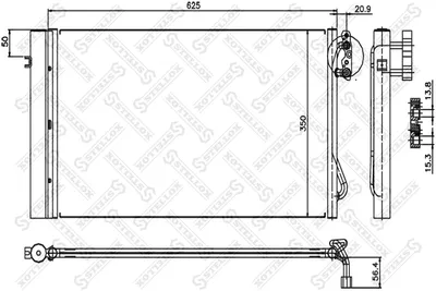 Condenser, air conditioning Bmw 1 · Bmw 3 · Bmw 3 Touring