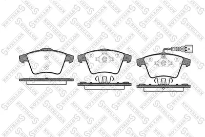 Brake Pad Set, disc brake Vw TOUAREG · Vw MULTIVAN T5 · Vw TRANSPORTER T5 Platform/Chassis (7JD, 7JE, 7JL, 7JY, 7JZ, 7F