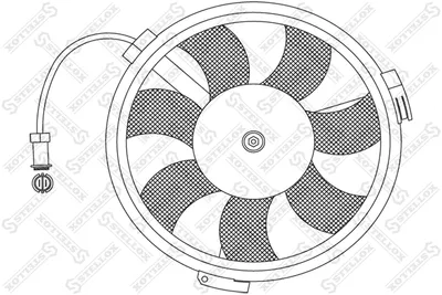 Fan, engine cooling Audi A4 B5 · Audi A6 C4 · Audi A8 D2