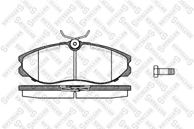 Brake Pad Set, disc brake Ford MAVERICK · Nissan TERRANO II · Nissan SERENA