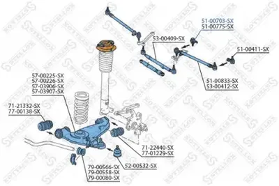 Tie Rod End Mercedes-Benz 190 · Vw KAEFER · Vw KARMANN GHIA Coupe