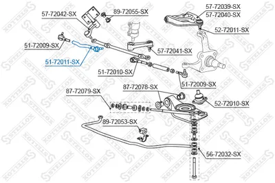 Tie Rod End Mitsubishi L200