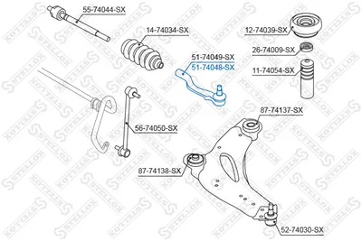 Tie Rod End Fiat TALENTO Bus · Fiat TALENTO Van · Fiat TALENTO Platform/Chassis