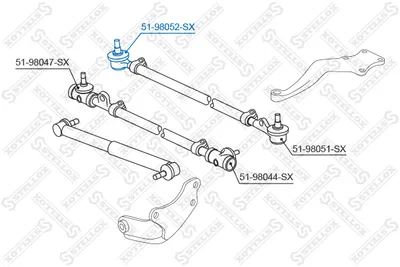 Tie Rod End Toyota LAND CRUISER 80 · Toyota LAND CRUISER
