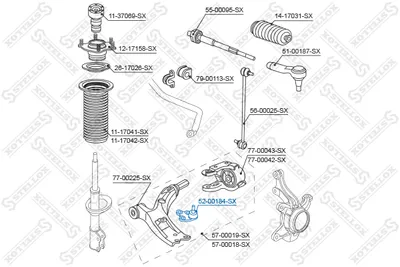 Ball Joint Honda CR-V III · Honda CIVIC IX · Honda CR-V IV