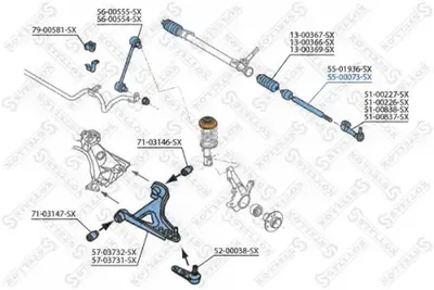 Inner Tie Rod Renault TWINGO I · Renault TWINGO I Hatchback Van