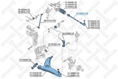 Inner Tie Rod Audi A2 · Audi A1 · Audi A1 Sportback