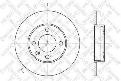 Brake Disc Audi 80 B1 Saloon · Audi 80 B2 Saloon · Audi 100 C1 Saloon