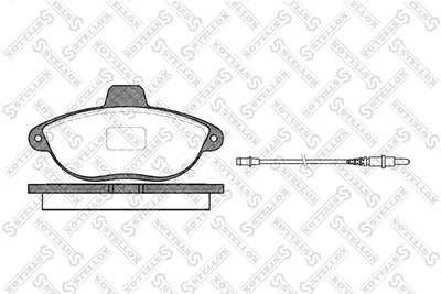 Brake Pad Set, disc brake Citroën EVASION MPV · Citroën JUMPY I · Citroën JUMPY I Van