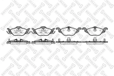 Brake Pad Set, disc brake Opel ASTRA F Saloon · Opel ASTRA F Convertible · Opel ASTRA G Hatchback