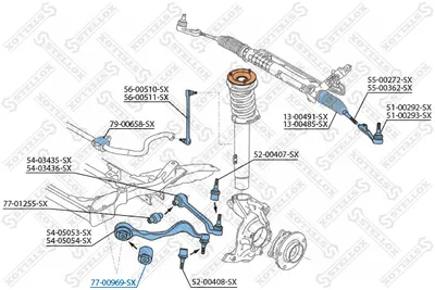 Repair Kit, control/trailing arm Bmw 5 · Bmw 5 Touring · Bmw 6