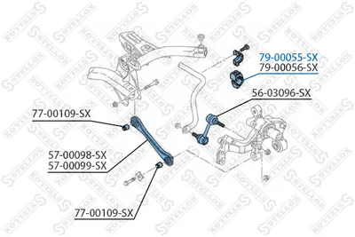 Mounting, stabiliser bar Audi A3 · Audi A3 Sportback · Audi TT