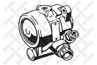 Hydraulic pump, steering STELLOX 84-32704-SX