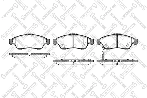 Brake Pad Set, disc brake Suzuki LIANA · Suzuki GSF BANDIT · Suzuki GSX
