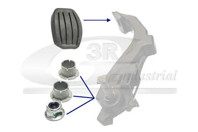 Clutch Pedal Citroën C4 PICASSO II · Peugeot 308 II · Peugeot 308 SW II