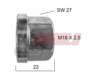 CASALS 21192 wheel bolt