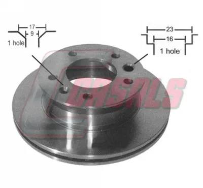 Brake Disc Peugeot 305 II Break · Peugeot 305 II · Peugeot 405 I Break