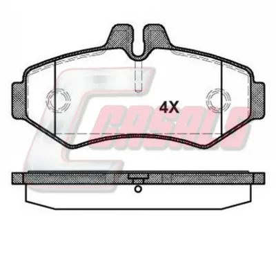 Brake Pad Set, disc brake Bmw 5 Touring · Bmw 5