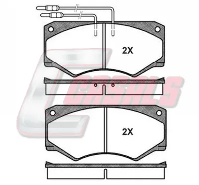 Brake Pad Set, disc brake Mercedes-Benz G-CLASS · Mercedes-Benz T1 Bus · Mercedes-Benz T1 Van