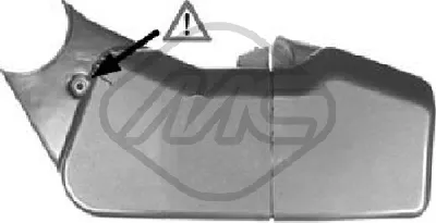 Cover, timing belt Fiat PANDA · Fiat UNO · Lancia Y10