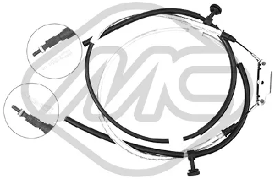 Cable Pull, parking brake Opel VECTRA C · Opel VECTRA C GTS