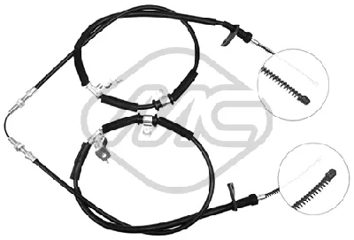 Cable Pull, parking brake Chevrolet MATIZ · Chevrolet SPARK · Daewoo MATIZ