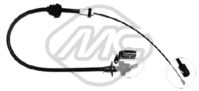 Cable Pull, clutch control Renault TWINGO I