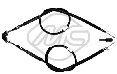 Cable Pull, parking brake Opel COMBO Box Body/MPV · Opel COMBO Tour
