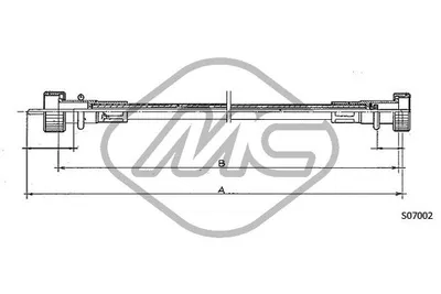 Speedometer Cable Fiat 500