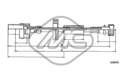 Speedometer Cable Ford TRANSIT Bus · Ford TRANSIT Van · Ford TRANSIT Platform/Chassis