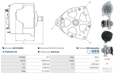 Alternator Bmw K